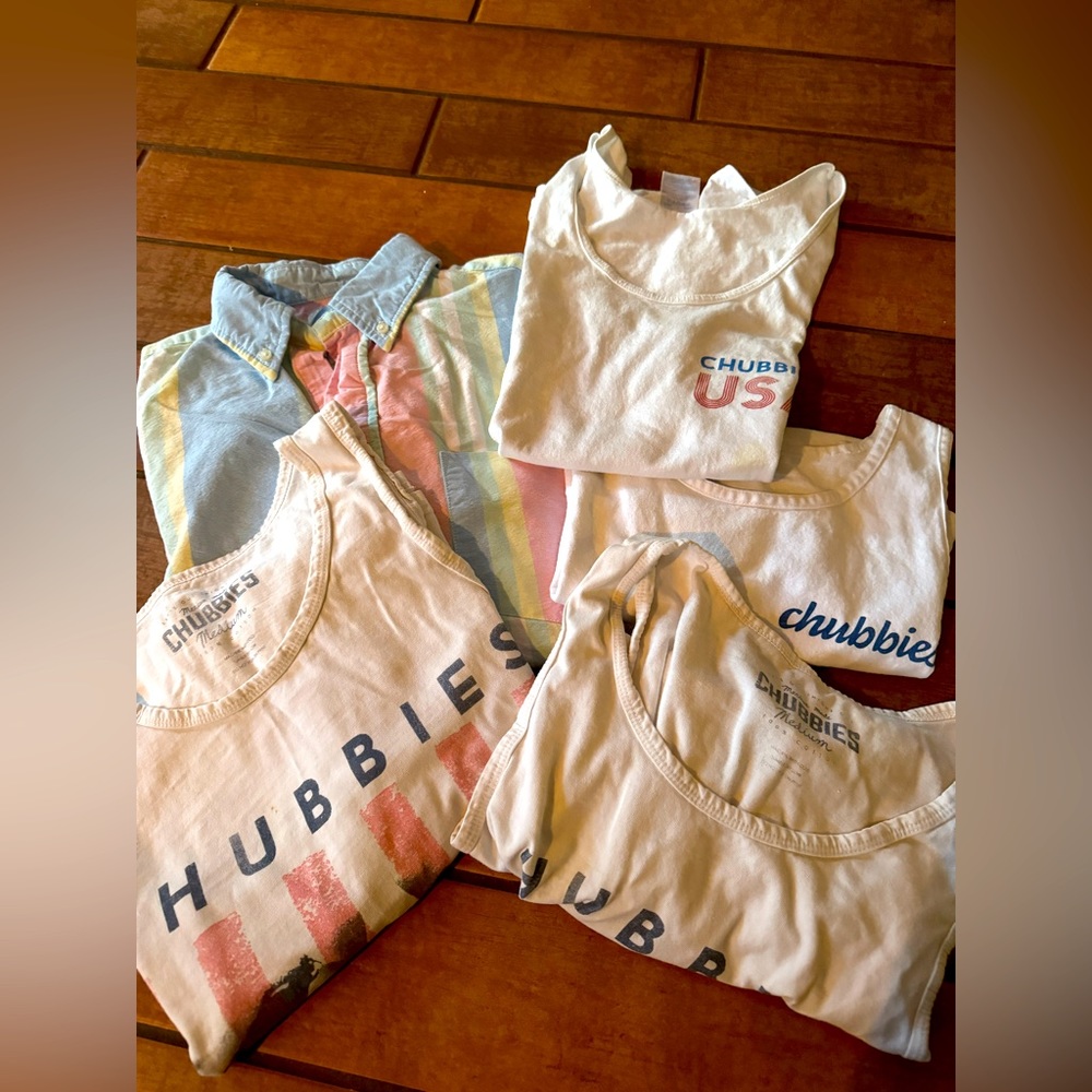 Lot of 5 Chubbies’s Shirts